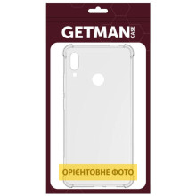 TPU чехол GETMAN Ease logo усиленные углы Full Camera для Motorola Moto G56 5G – Прозрачный