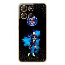 Чехол (TPU) с Футболистом на Motorola MOTO G56 (Мбаппе ПСЖ)