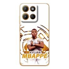 Чехол (TPU) с Футболистом на Motorola MOTO G56 (Мбаппе Реал)