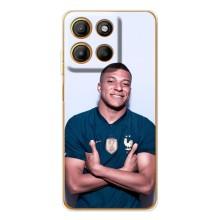 Чехол (TPU) с Футболистом на Motorola MOTO G56 (Мбаппешичка)