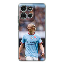 Чехлы с футболистом Ерлинг Холанд для Motorola MOTO G56 (AlphaPrint) (Эрлинг Холанд)