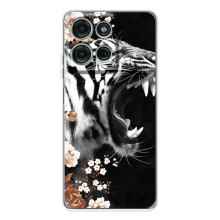 Чехлы с картинками животных Motorola MOTO G56 (Стильный ТИГР)