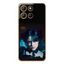 Чехлы с принтом Уэнсдей на Motorola MOTO G56 (Танец Уэнсдей)