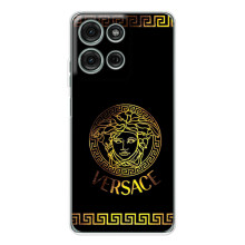 Чехлы VERSACE для Мото Джи56 (PREMIUMPrint) (Logo Versace)