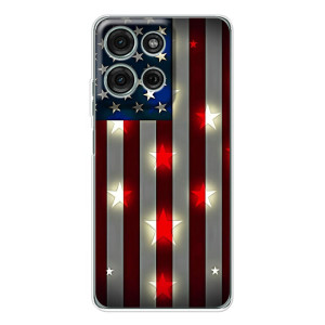Чехол Флаг USA для Motorola MOTO G56 – Флаг США 2