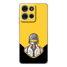 Чехол PUBG для Мото Джи56 (AlphaPrint) (Пабг в шлеме)