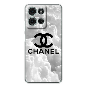 Чехол с Брендами одежды на Мото Г56 – CHANEL