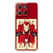 Чехол Супергерой Железный человек на Motorola MOTO G56 (Iron man)