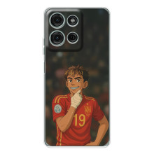 Чехол с футболистом Ламин Ямаль Motorola MOTO G56 (Ямаль аниме)