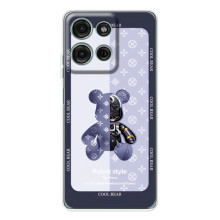 Крутые Чехлы Луи Виттон для Motorola MOTO G56 (AlphaPrint) (Медвежонок LV)