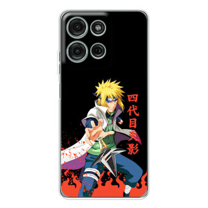 Купить Чехлы на телефон с принтом Anime для Motorola MOTO G56 – Минато