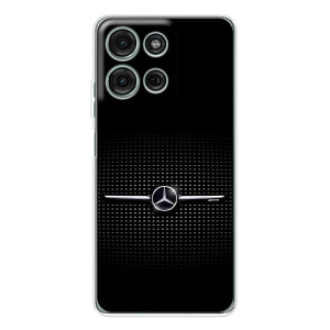 Силіконовий бампер з картинкою машини на Motorola MOTO G56 – Mercedes