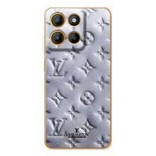 Текстурный Чехол Louis Vuitton для Мото Г56 (Белый ЛВ)