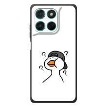 Бампер з принтом Меми для Motorola Moto G57 Power – Нерозуміння