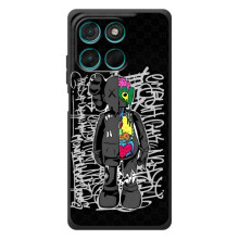 Чехлы для Motorola Moto G57 Power - Bearbrick Louis Vuitton (PREMIUMPrint) (Стиль Bearbrick)