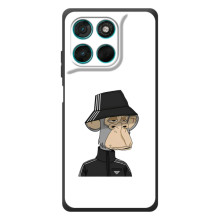 Чехлы с Обезьянами NFT для Motorola Moto G57 Power (AlphaPrint) – обезьяна NFT Adidas