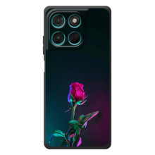 Чехлы с принтом Розочки для Motorola Moto G57 Power – Ночная роза