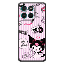 Чехлы с топовыми принтами для Мотельтора Мо́то Г57 Па́вер (Куроми сидит)