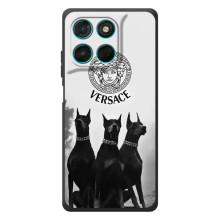 Чехлы VERSACE для Мотельтора Мо́то Г57 Па́вер (PREMIUMPrint) (Доберман Версаче)