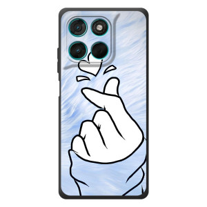 Чехлы (Знак сердечка) на Motorola Moto G57 Power – Сердечка знак