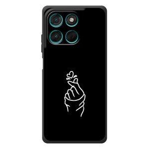 Чехлы (Знак сердечка) на Motorola Moto G57 Power – Знак Сердечка