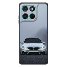 Чехол BMW для Моторола Мо́то G57 Павер (БМВ в тумане)
