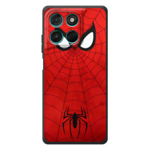 Чехол с человеком пауком для Motorola Moto G57 Power - (AlphaPrint) (Паук (Марвел))