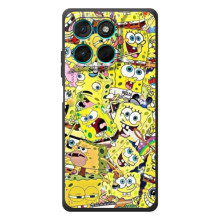 Чохол Губка Боб для Мо Motorola Мо G57 Павер – Емоції Спан Боба