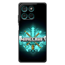 Чохол майнкрафт для Motorola Moto G57 Power