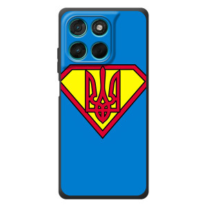 Чехол с картинкой (Патриотический ГЕРБ) на Motorola Moto G57 Power – Super - Герб