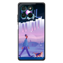 Чехол с принтом Душа на Motorola Moto G57 Power (Постер Душа)