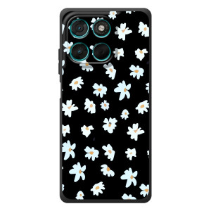 Чехол с ромашками на Motorola Moto G57 Power – Маленькие ромашки