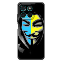 Чехол с Украинской символикой на Мотелеа Моти Г57 Пауэр – Анонимус патриот