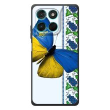 Чехол с Украинской символикой на Мотелеа Моти Г57 Пауэр – Бабочка