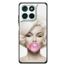 Чехол Стильные девушки на Motorola Moto G57 Power (Монро)