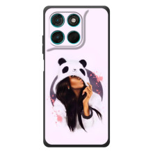 Чехол Стильные девушки на Motorola Moto G57 Power (В пижаме)