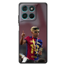 Чехол с футболистом Ламин Ямаль Motorola Moto G57 Power (Lamine Yamal)