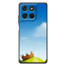 Чехол с мультфильмом Шрек на Motorola Moto G57 Power – Голова Шрека