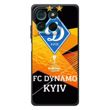 Чехол с ФК Динамо Киев на Моторола Мо́то G57 Павер (Лого ФК Динамо)