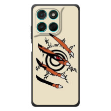 Чохол з картинкою Наруто Аніме для Motorola Moto G57 Power (Знак Курама)