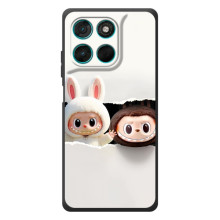 Чехол с Лабубу на Motorola Moto G57 Power (Лабубу)