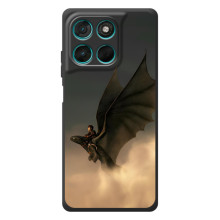 Чехол с принтом дракон Беззубик для Моторола Мо́то G57 Павер (Дранок Беззубик)