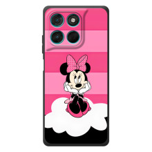 Эксклюзивный чехол для Motorola Moto G57 Power (AlphaPrint - Мультяшные) (Девочка Maus)