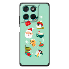 Новорічні Чохли для Мо Motorola Мо G57 Павер (VPrint) (Настрій НГ)