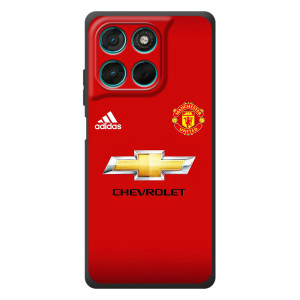 Силиконовые Чехлы принт Футбол на Motorola Moto G57 Power – Man United