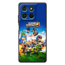 Силіконовий Чохол (атрибутика Клеш Роял) для Motorola Moto G57 Power – Клеш рояль