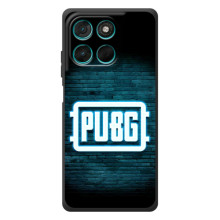 Чехол (TPU) с картинкой "Лого Пабг" на Мотелеа Моти Г57 Пауэр – Лого PUBG