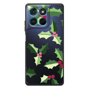 Зимні Чохли для Мо Motorola Мо G57 Павер - прозорий фон