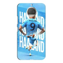 Чехлы с принтом для Motorola MOTO G5s Plus Футболист – Erling Haaland