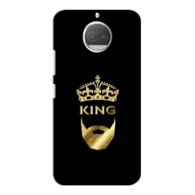 Чехол (Корона на чёрном фоне) для Мото Джи 5с Плюс – KING